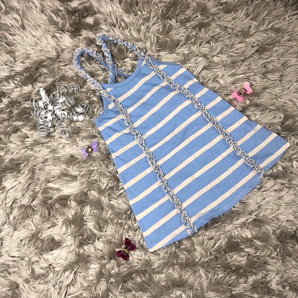 Splendid Striped Ruffle Dress Child size 6X